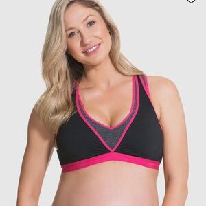 Cake Maternity Lotus Hands-free Pumping Nursing Yoga Sports Bra